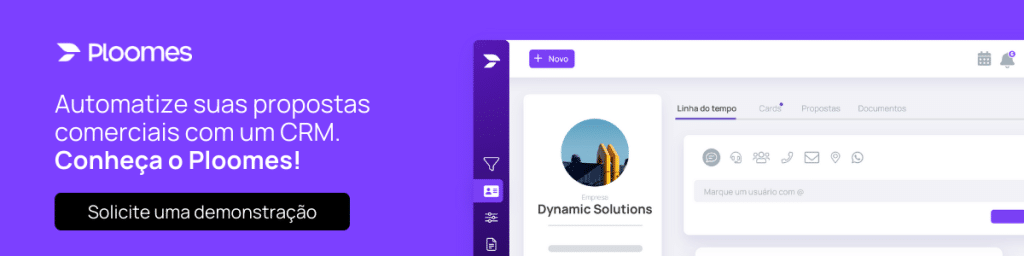 Banner solicite uma demonstração do ploomes